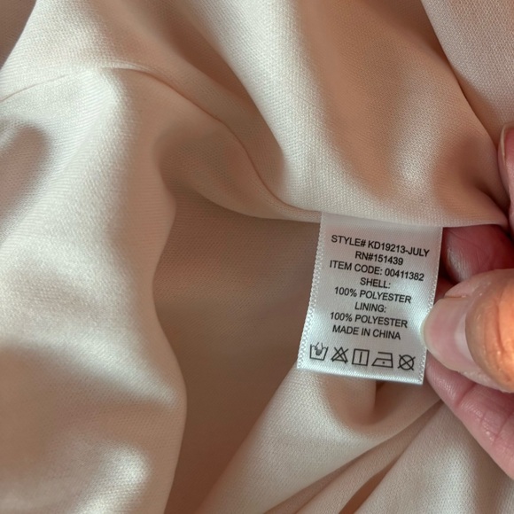 Forever 21 Light Pink Floral Long Sleeve Wrap Dress Mini size M - Picture 9 of 13